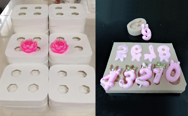 蠟燭模具用什么硅膠制作？